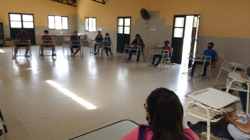 Acompañar arrancó en Guayamba, El Bañado y Piedra Blanca