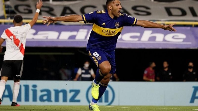 “Wanchope” Ábila, el que siempre festeja en Boca