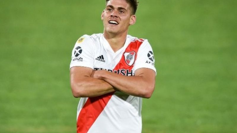 Girotti homenajeó a Pratto en su gol a Boca