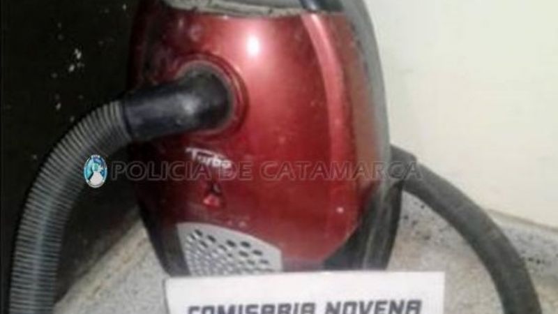 Recuperan una aspiradora