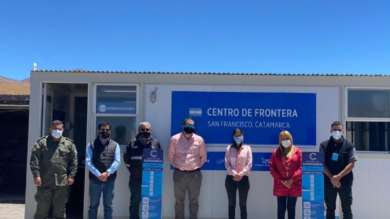 Apertura del Paso San Francisco para el transporte internacional de cargas