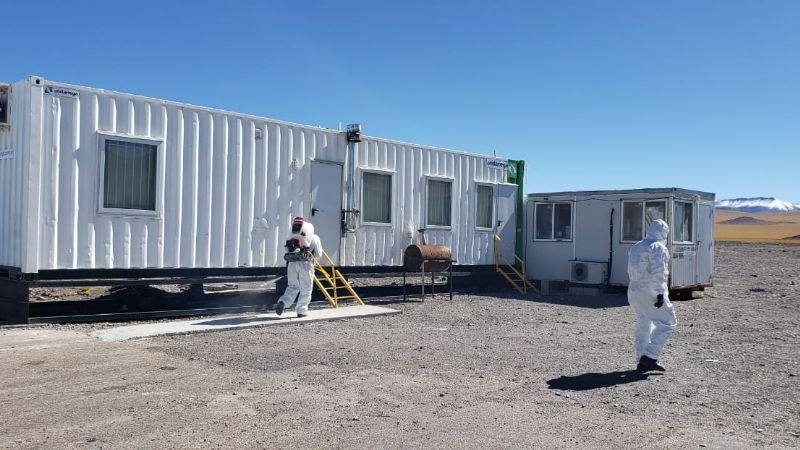 Apertura del Paso San Francisco para el transporte internacional de cargas