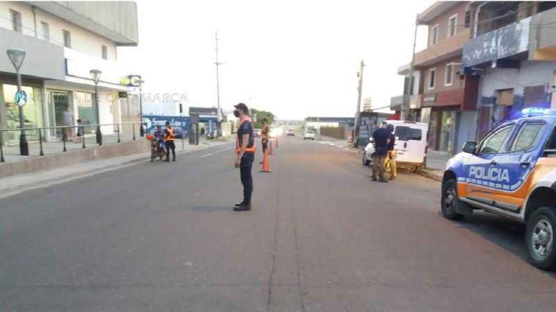La Policía salió a patrullar para sancionar a los incumplidos