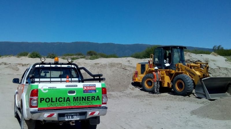 Control a canteristas de áridos