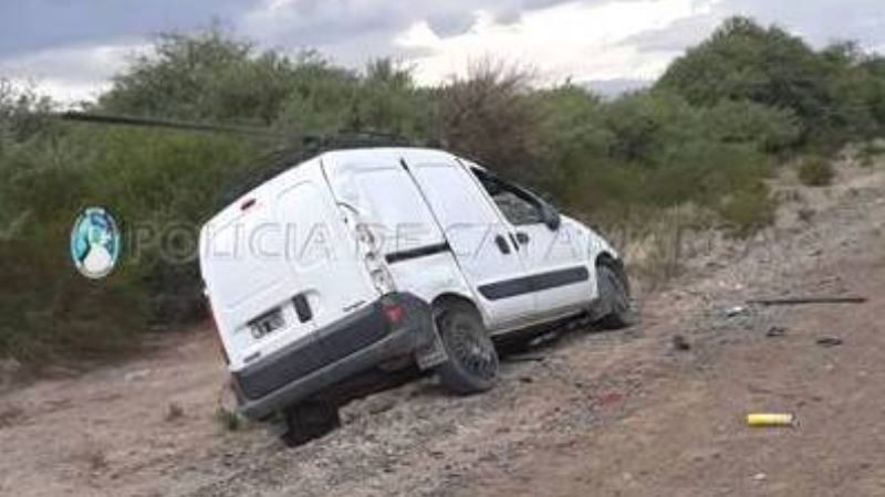 Vuelco en Santa María