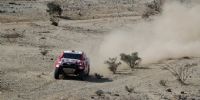 EL QATARÍ Nasser Al Attiyah (Toyota) conquistó la segunda etapa, en los autos.