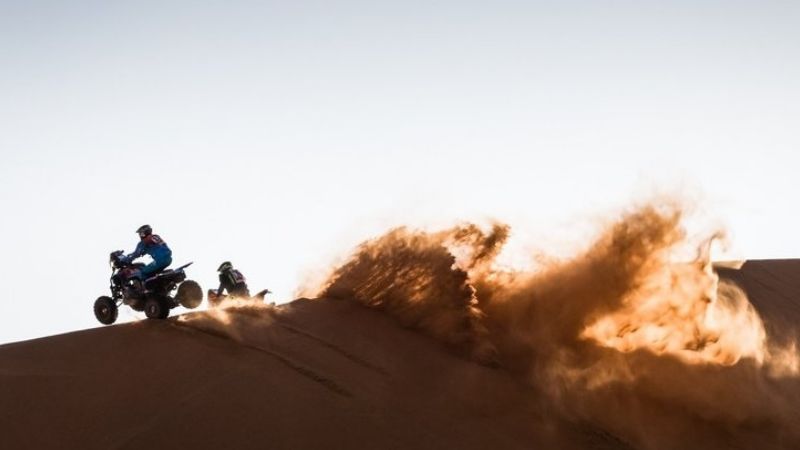 El argentino Cavigliassso ganó la 3ra. etapa en "cuatris"