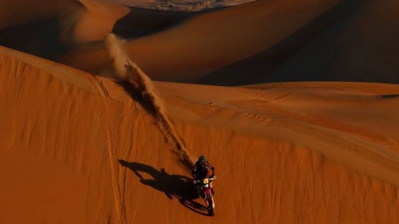 El argentino Cavigliassso ganó la 3ra. etapa en "cuatris"