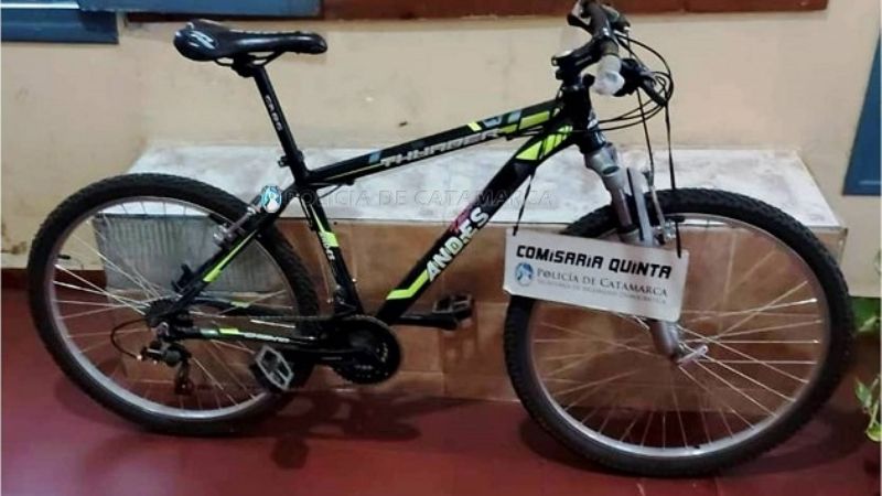 Secuestran una bicicleta abandonada