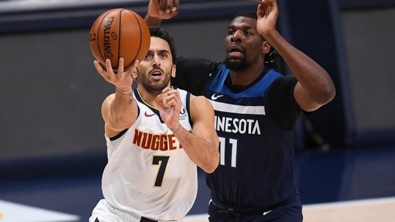 Otra gran actuación de Campazzo en el triunfo de Denver ante Minnesota