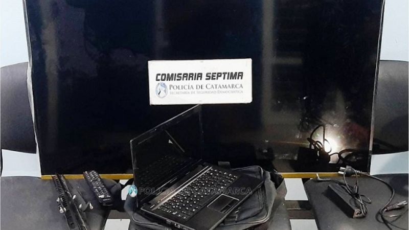 Atrapan a dos ladrones