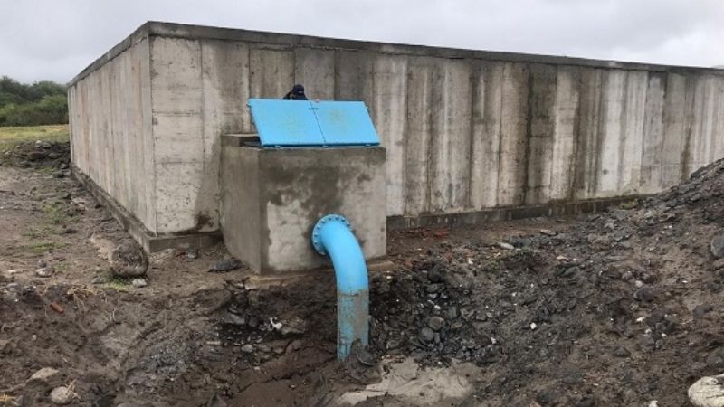 Finalizan obra “Cisterna La Ripiera”