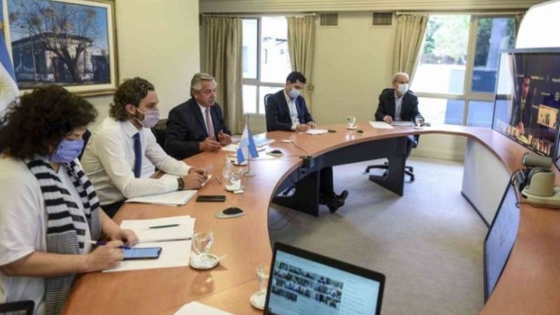 Fernández propuso a gobernadores un cierre de actividades de 23 a 6 en todo el país