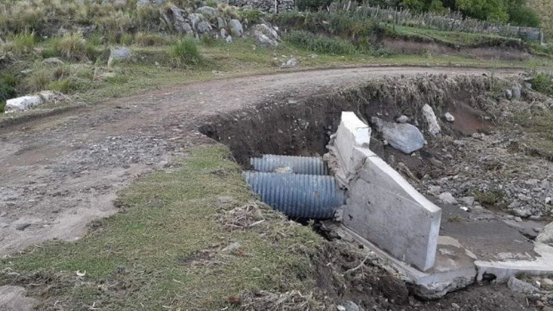 Piden arreglo de la Ruta Provincial N°13