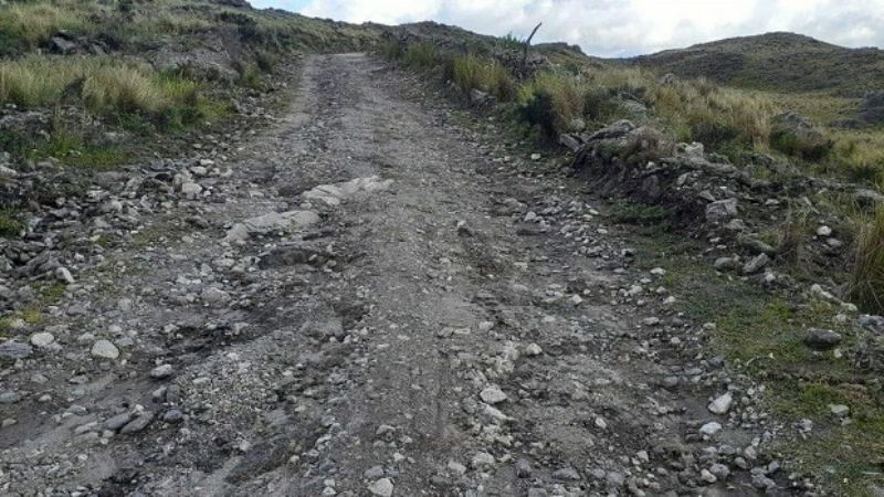 Piden arreglo de la Ruta Provincial N°13