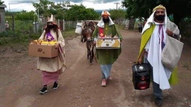 Llegaron los Reyes Magos a El Mojón