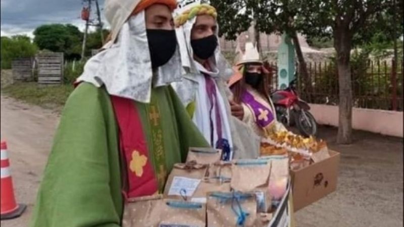Llegaron los Reyes Magos a El Mojón