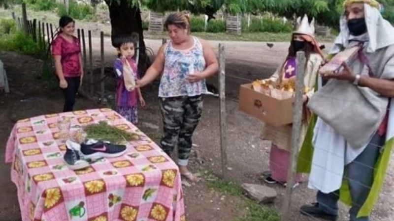 Llegaron los Reyes Magos a El Mojón