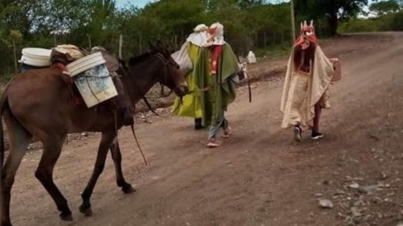 Llegaron los Reyes Magos a El Mojón