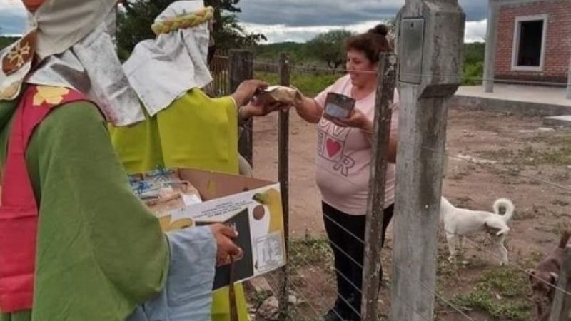 Llegaron los Reyes Magos a El Mojón