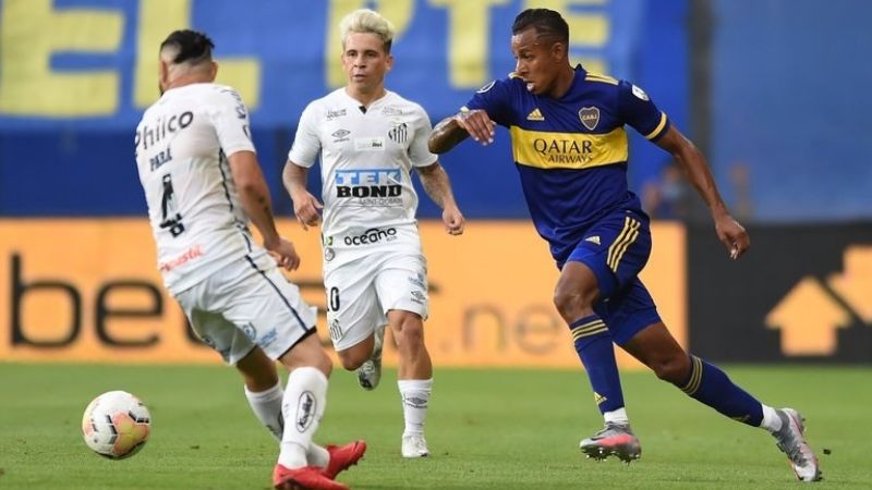 Boca y Santos no se sacaron ventaja: 0 a 0