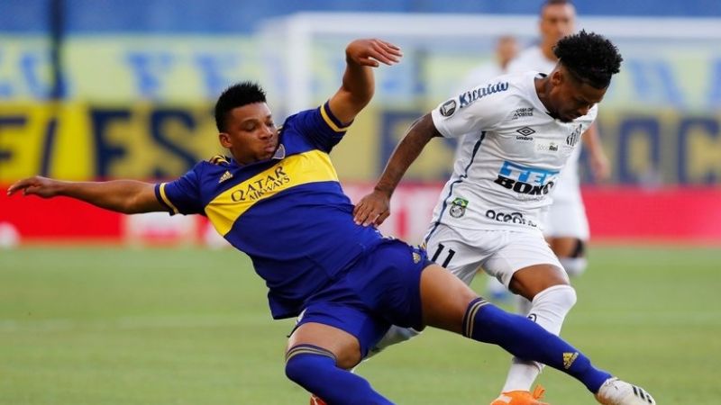 Boca y Santos no se sacaron ventaja: 0 a 0