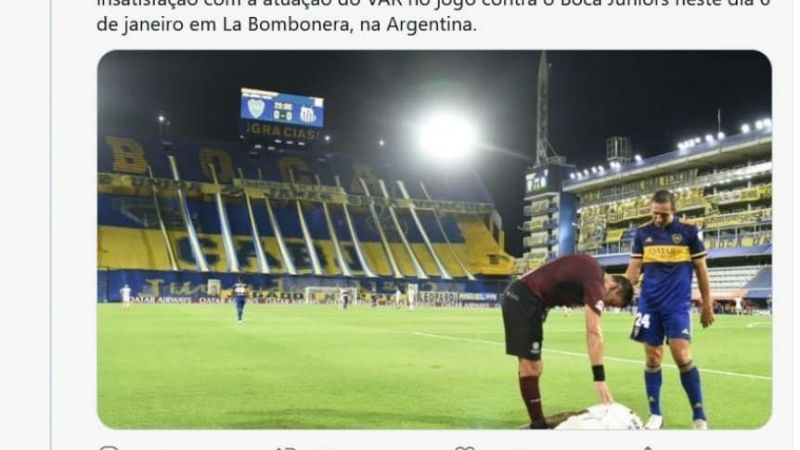 Santos se quejará en Conmebol por el arbitraje ante Boca