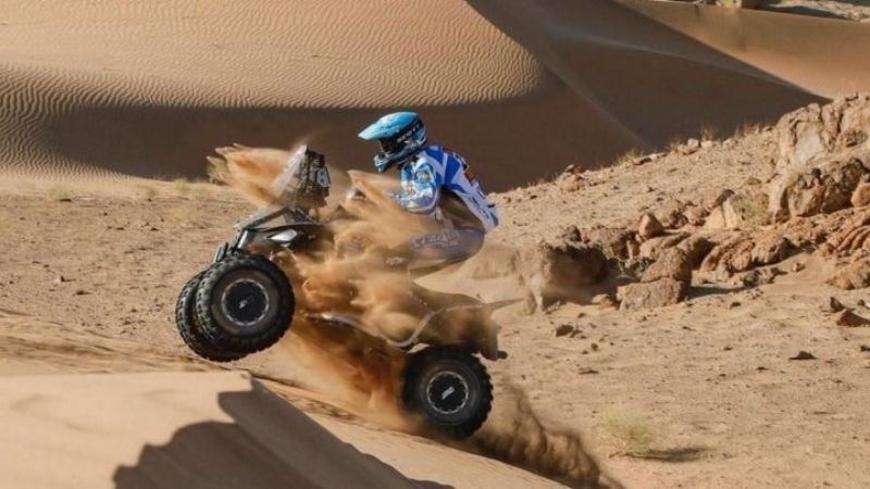 El salteño Benavides ganó la 5ta. etapa y lidera las motos