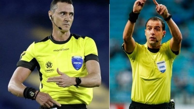 Roldán y Ostojich, árbitros para Boca y River en la Libertadores