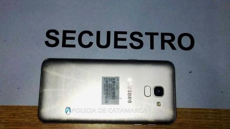 Recuperan un celular sustraído en Capayán