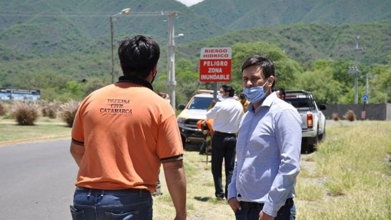 Continúa la intervención en el Río El Tala