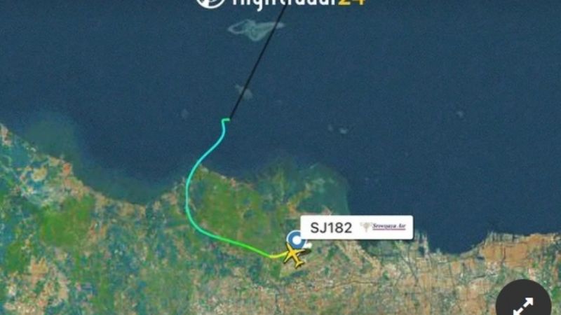 Indonesia confirma que se estrelló el avión