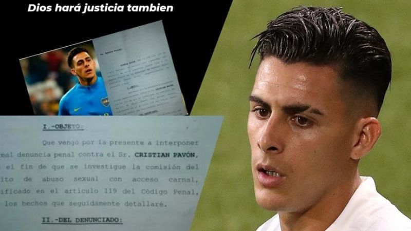 Pavón volvió a Boca con una denuncia por abuso en su contra
