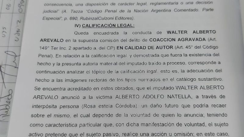 Imputan y elevan a juicio oral a Arévalo