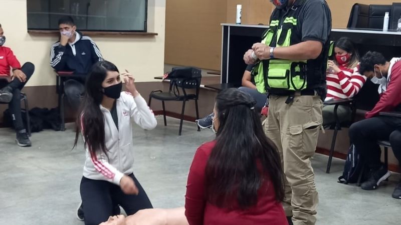 Curso de RCP destinado a personas del ámbito deportivo