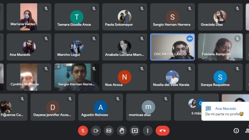 Asistencia técnica de Acompañar para maestros capacitadores y comunitarios