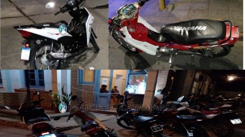 Volvieron los motoqueros y el caos en las calles