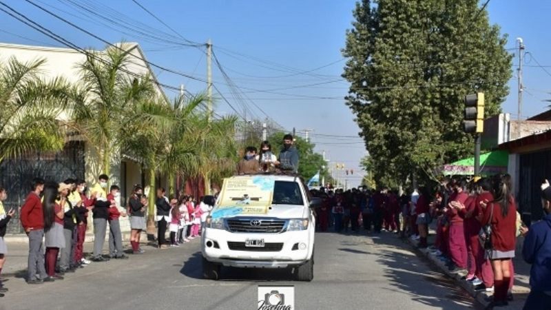 Las reliquias del Beato Esquiú llegaron a Saujil