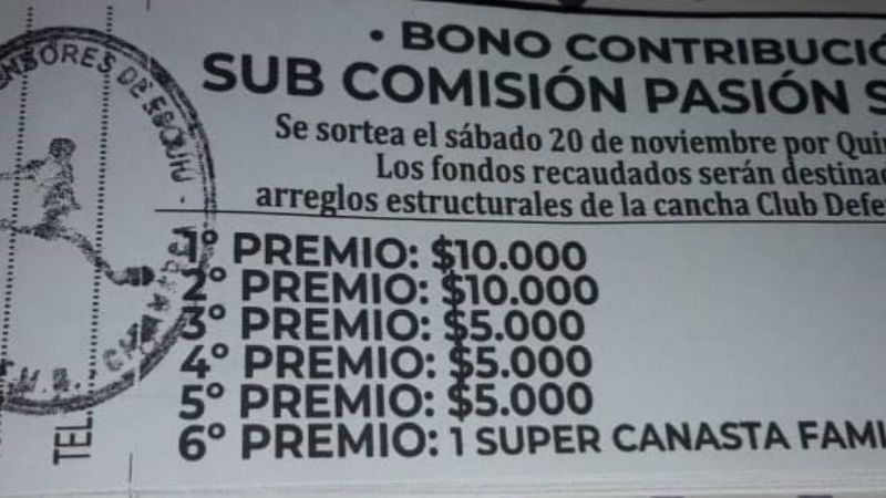 “Pasión Sagrada” realiza trabajos en Defensores de Esquiú