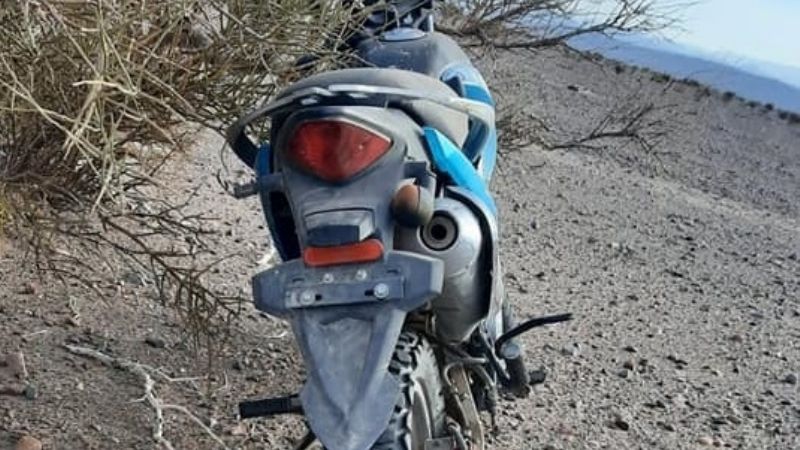 Fiambalá: encuentran abandonada una moto robada