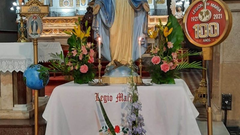 La Legión de María celebró su centenario en la Catedral