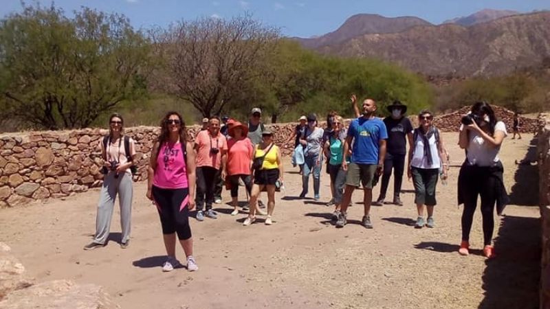 El Shincal recibió gran afluencia de visitantes el fin de semana largo