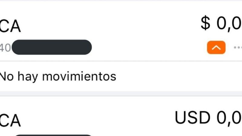 Susto entre los clientes del Banco Galicia