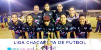 LA ESTACIÓN ya conoció el éxito, como campeonas del Fútbol 5 Femenino, en la liga Chacarera.