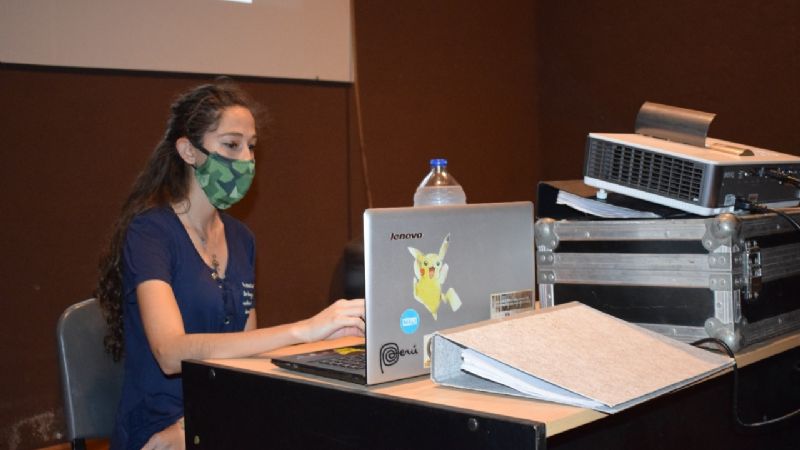 Charla para artesanos sobre los pigmentos de la cerámica Aguada Portezuelo