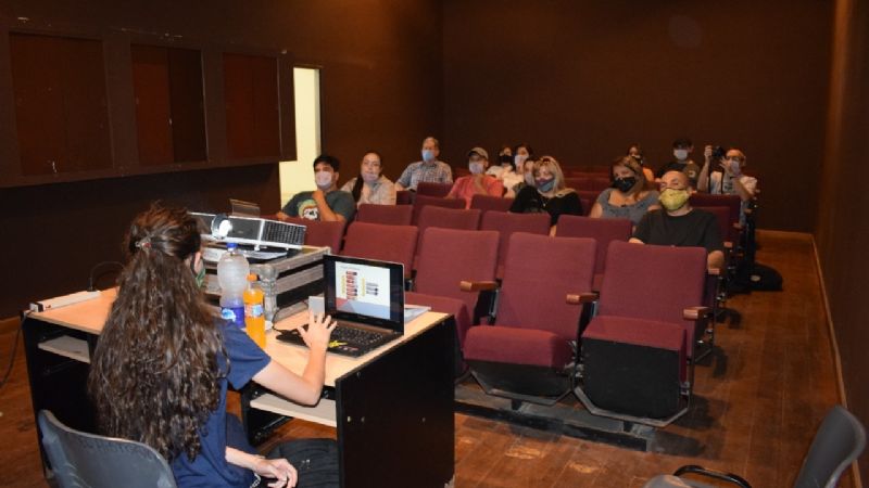 Charla para artesanos sobre los pigmentos de la cerámica Aguada Portezuelo