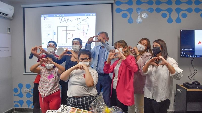 Se abre una sala de inclusión tecnológica en el Centro Terapéutico