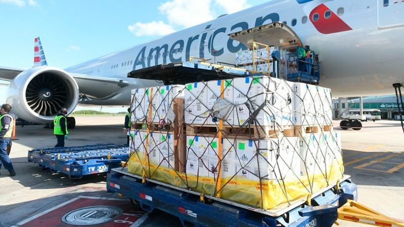 Llegan 1.625.130 dosis de Pfizer que se destinarán a adolescentes de todo el país