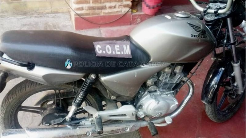 Secuestran una moto requerida por la Justicia