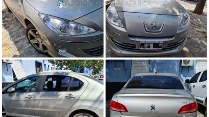 Secuestran un auto requerido por la Justicia de La Rioja